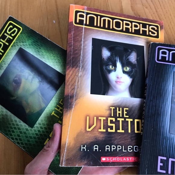 Animorphs books 1-5 #1 #2 #3 #4 #5 KA Applegate morph animals The Invasion 1 2 3 - Picture 7 of 11